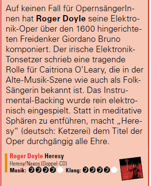 HERESY review on AUDIO Magazine