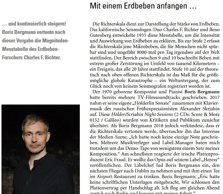 Boris Bergmann article excerpt